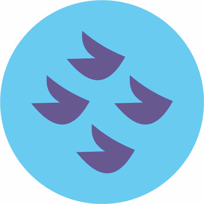 The upswing logo as a default placeholder for the club logo